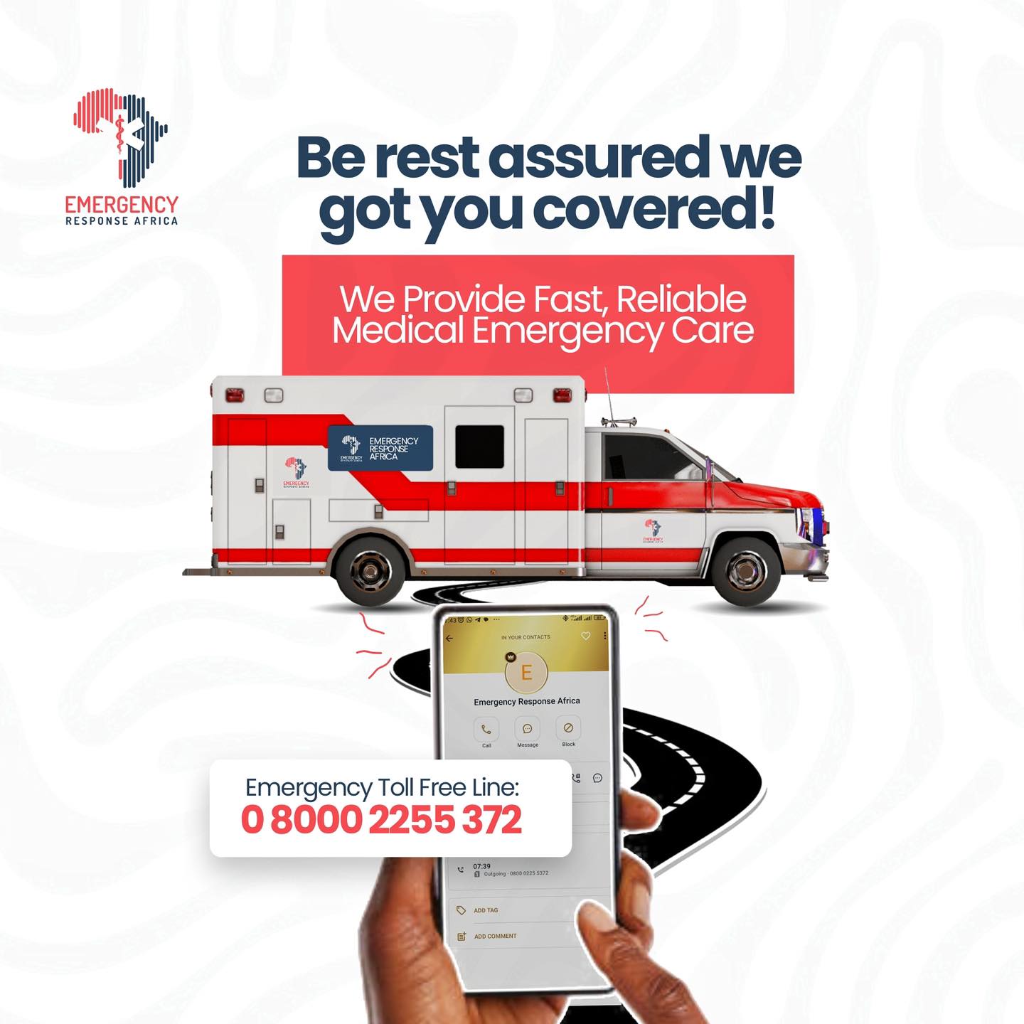 ambulance services in ibadan: toll free number to call