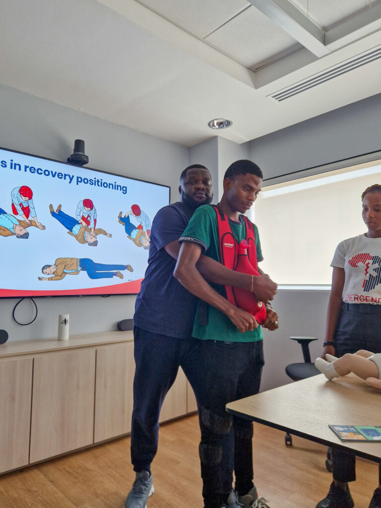 First aid training